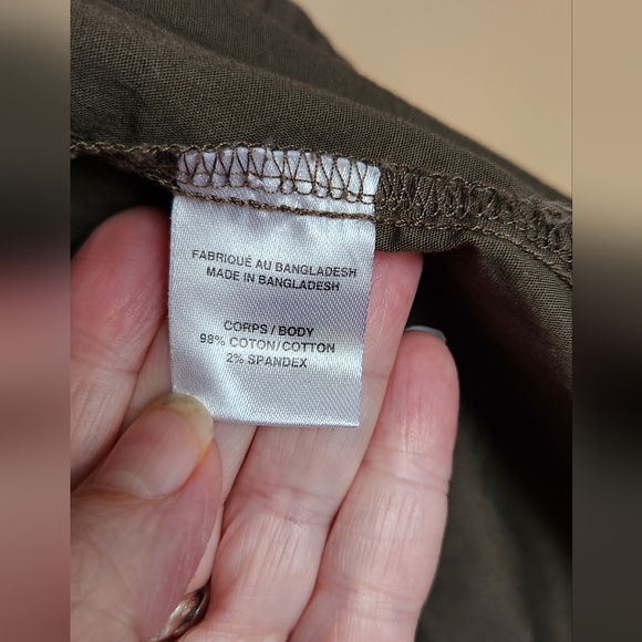 Mountain Ridge Men Button-down Pewter Gree Shirt 3XL  Safari Theme - Picture 4 of 10